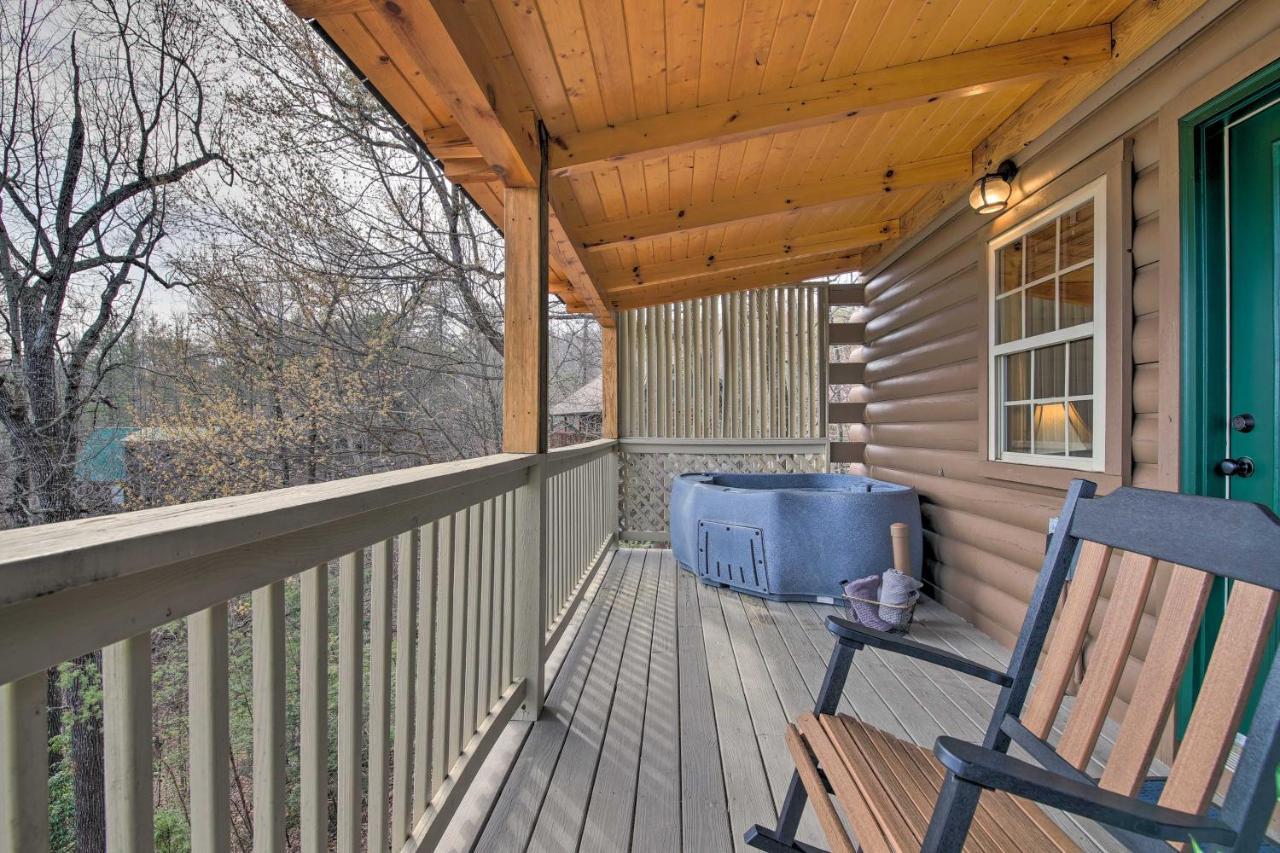 Gatlinburg Cabin With Pool Table And Hot Tub! Bagian luar foto