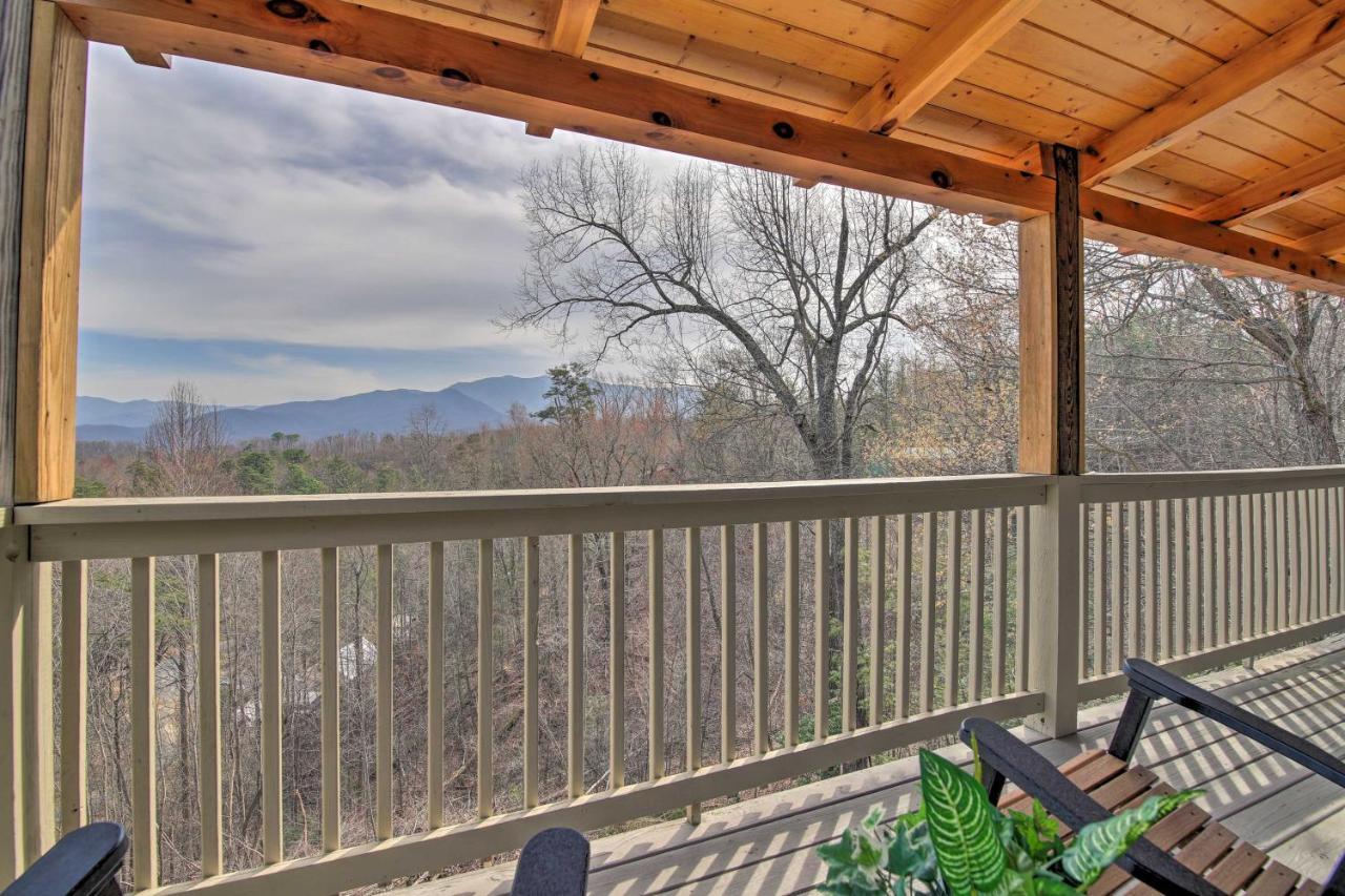 Gatlinburg Cabin With Pool Table And Hot Tub! Bagian luar foto